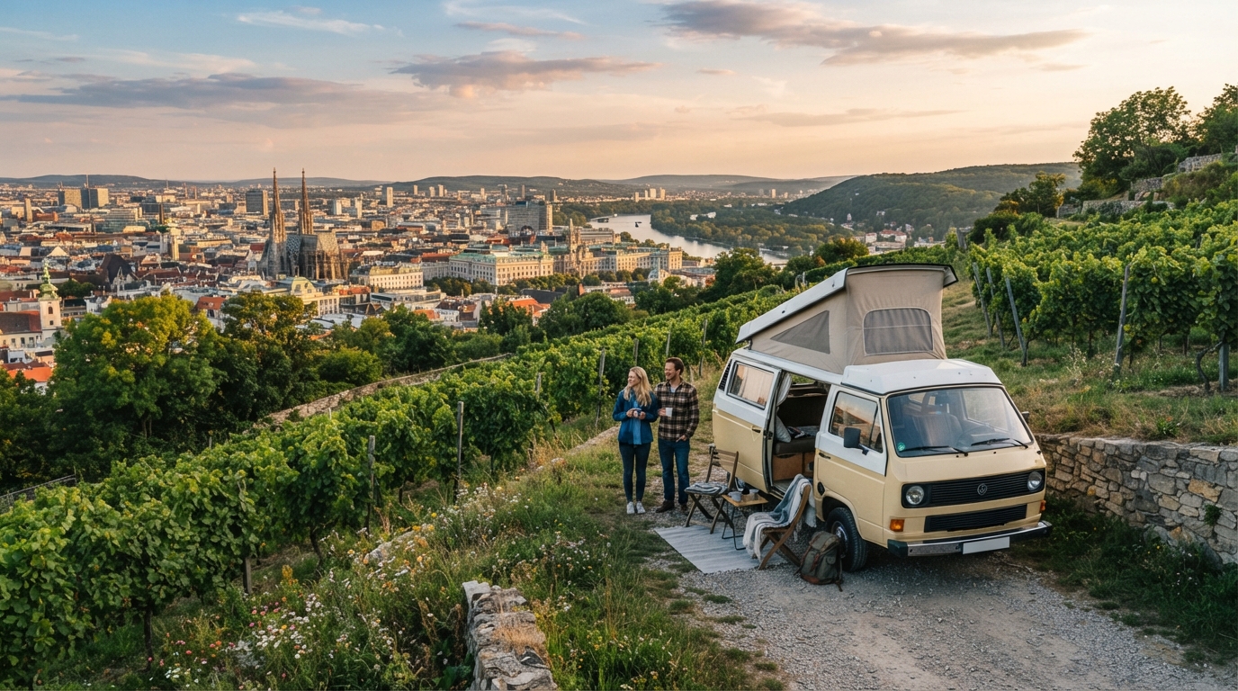 Vienna Roundtrip - Ice Caves Alpine Lakes and Giant Wheels — Vienna scenic landscape
