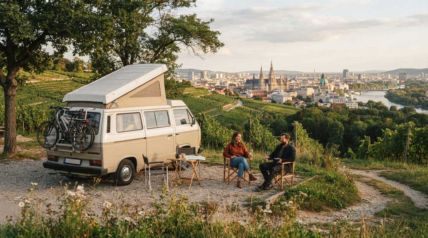 Vienna Round trip - The Imperial and Thermal Loop — Vienna scenic landscape