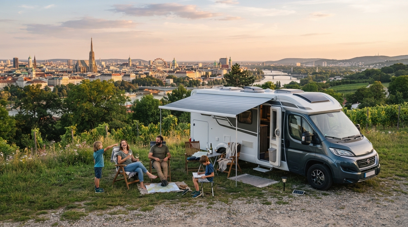 Vienna Round-trip - The Blue Danube & Bohemian Forest — Vienna scenic landscape