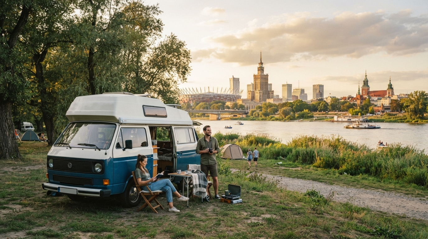 Warsaw round trip - the Polish and Baltic Trail — Warsaw RV road trip landscape