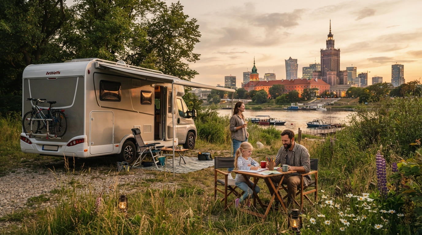 Warsaw Roundtrip - Poland & Slovakia — Warsaw RV road trip landscape