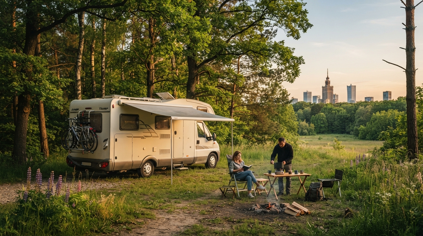 Warsaw round trip - the Polish and Baltic Trail — national park landscape