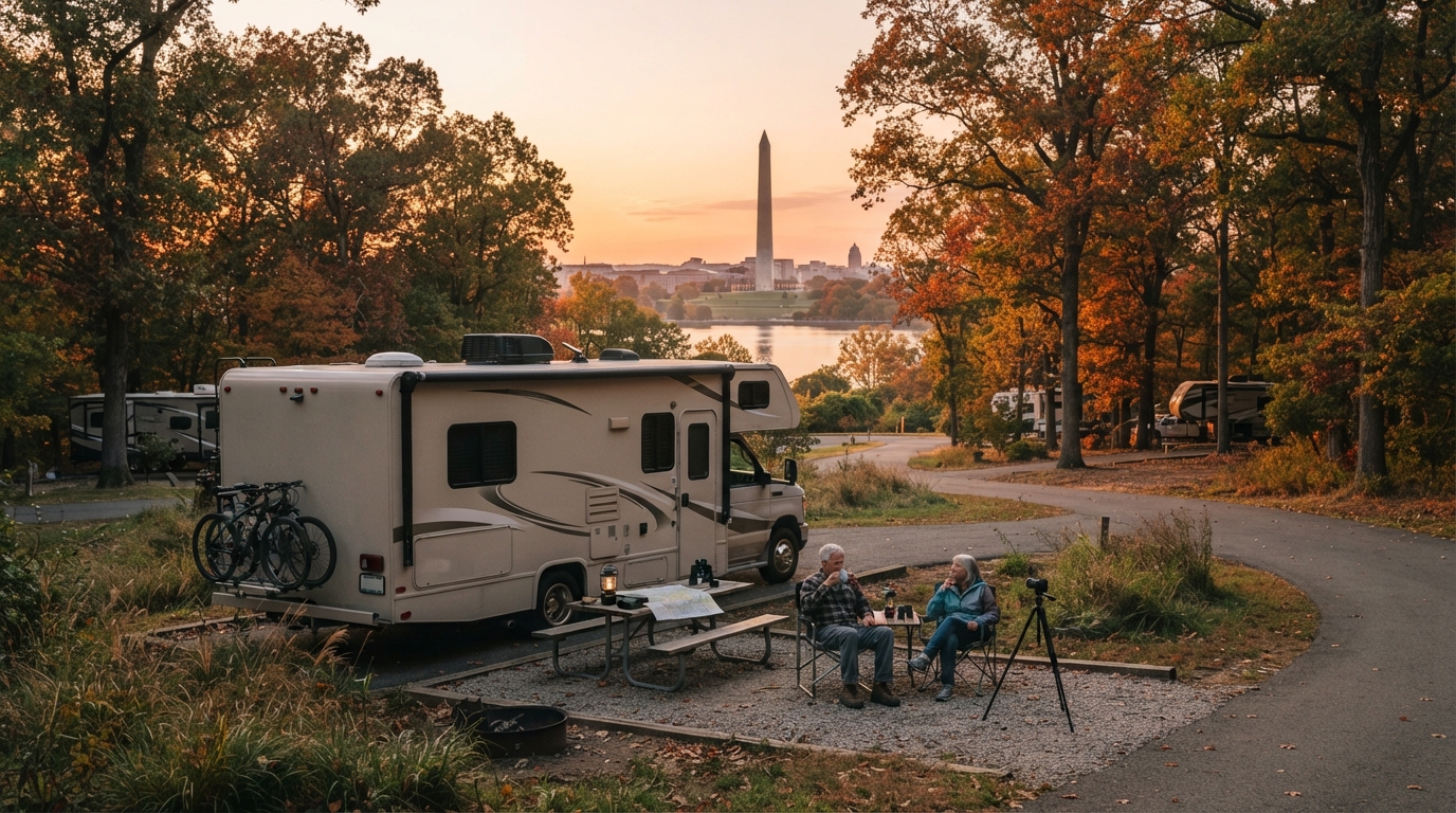 Washington DC to Dallas (from 1710) Yaniv — Washington DC RV road trip landscape