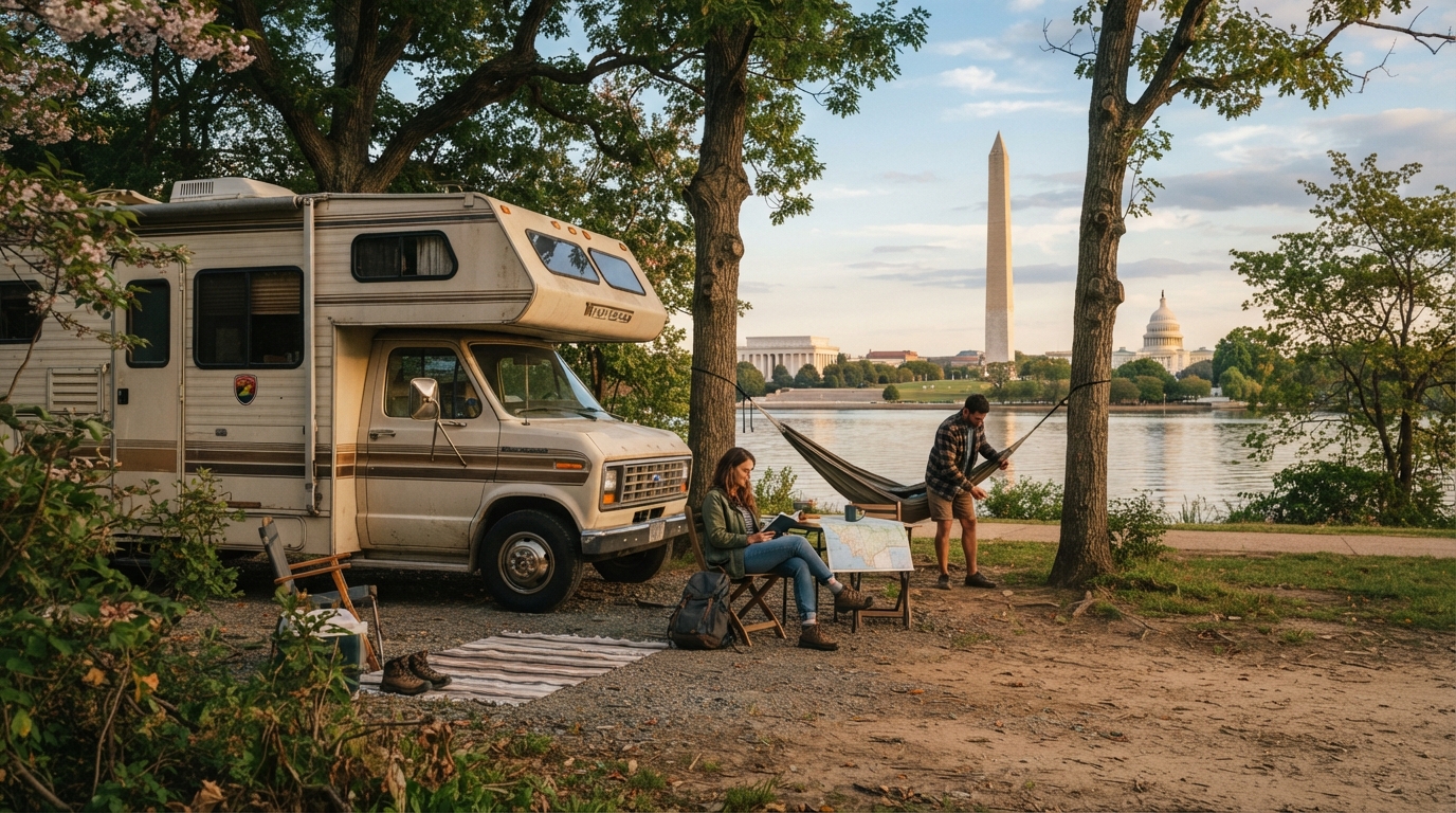 Washington DC to San Francisco - East coast to West coast — Washington DC RV road trip landscape