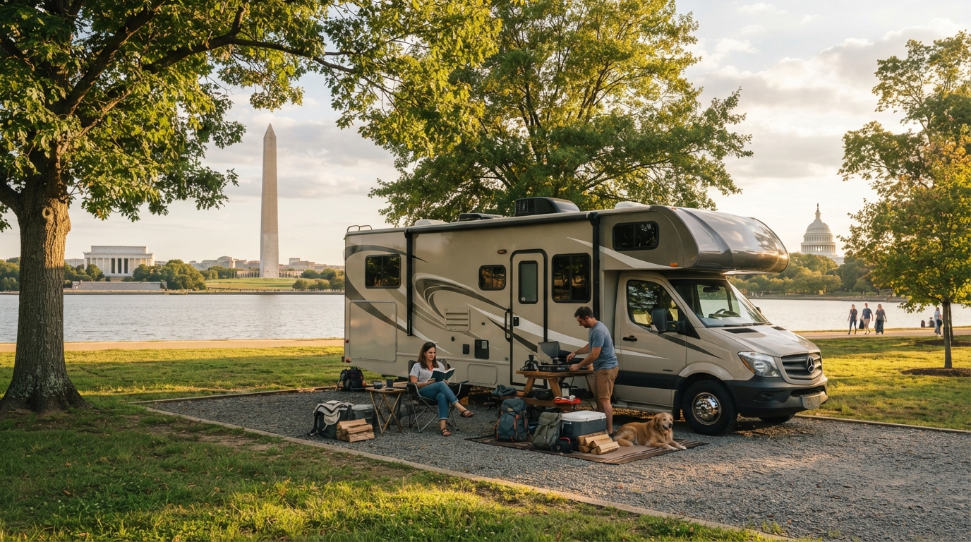 Washington DC to Phoenix — Washington DC RV road trip landscape