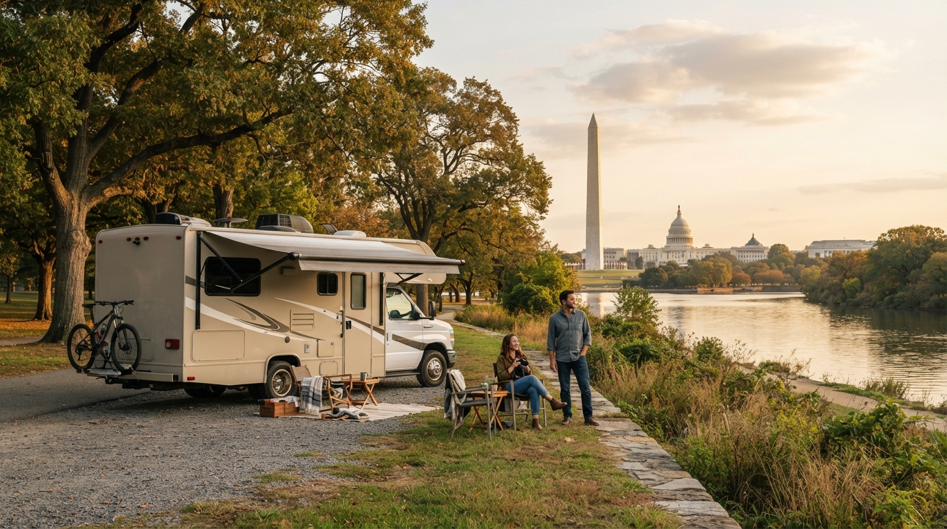 Washington DC to Las Vegas — Washington DC RV road trip landscape