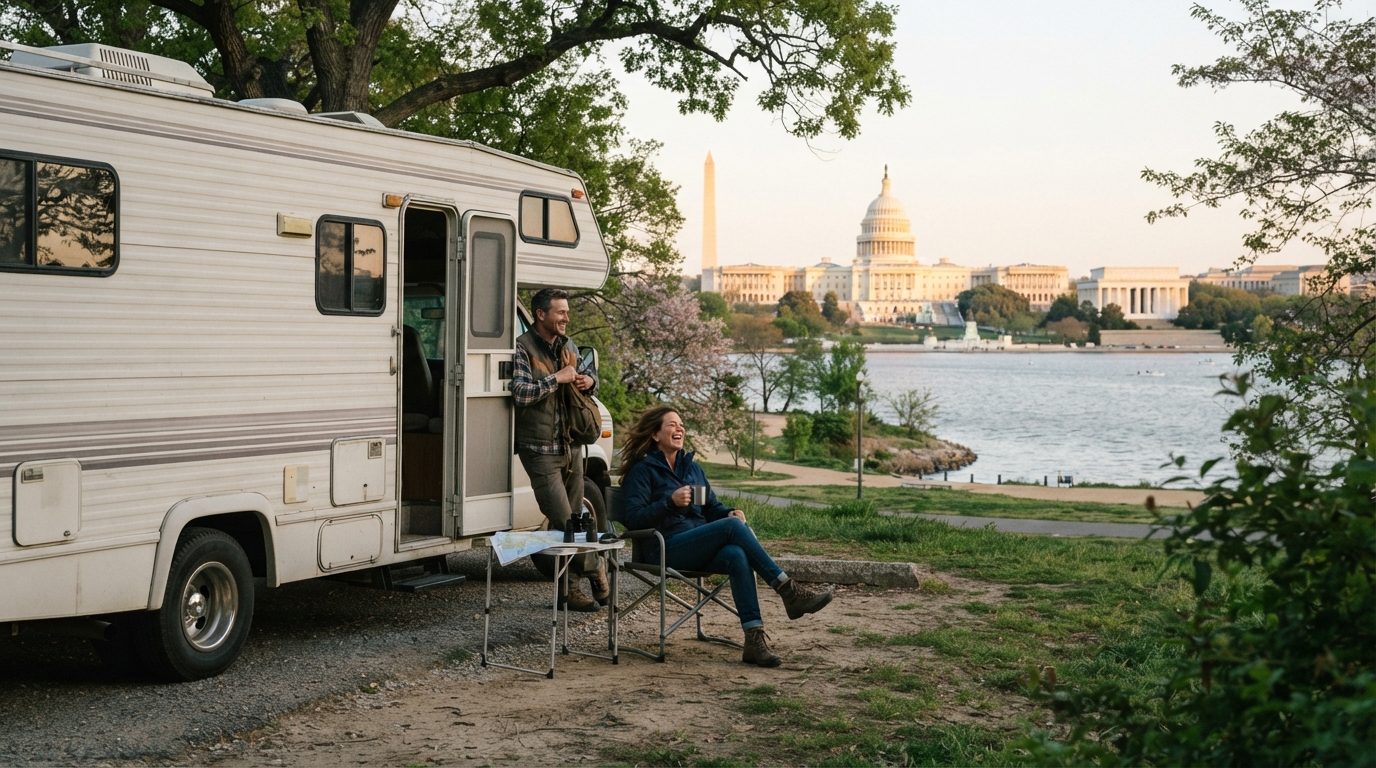 Washington DC to Denver — Washington DC RV road trip landscape