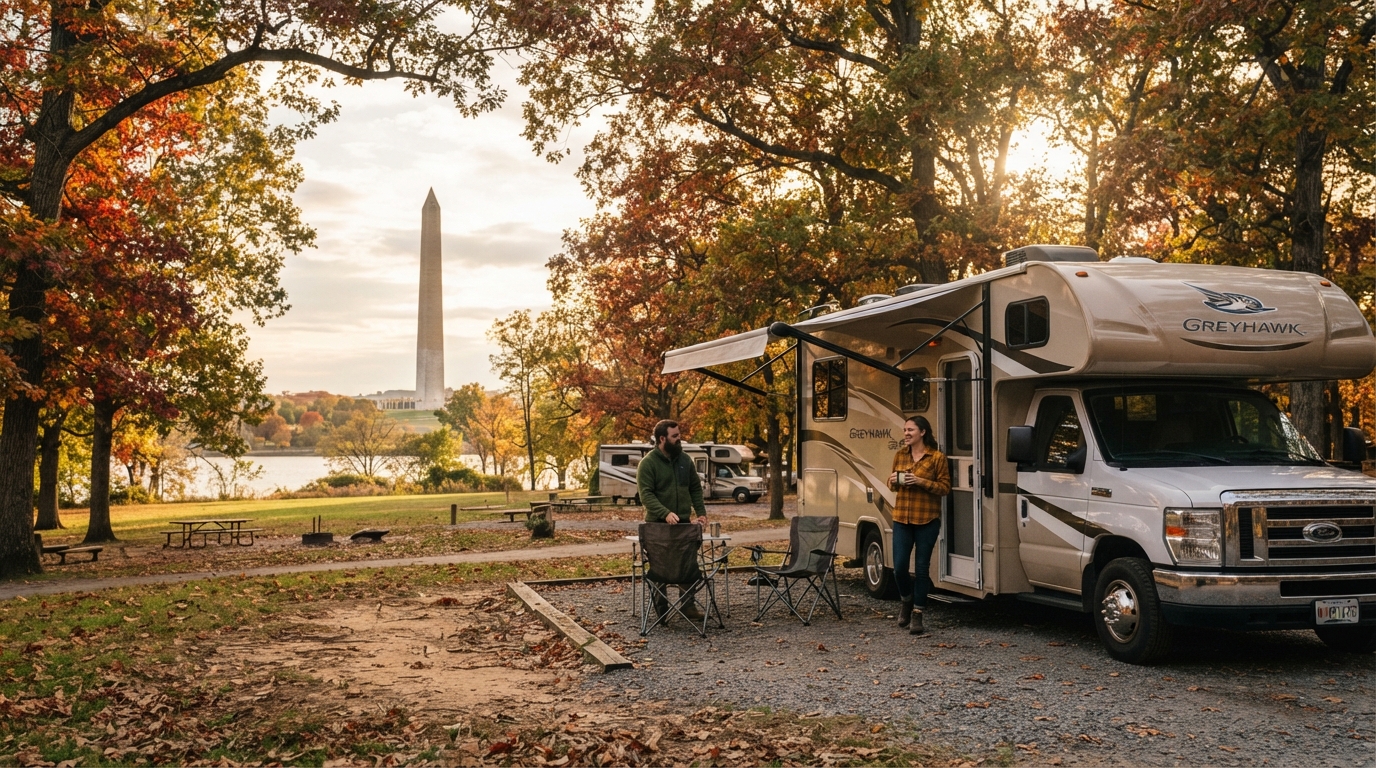 Washington DC to Minneapolis - The most beautiful of the Great Lakes — Washington DC RV road trip landscape