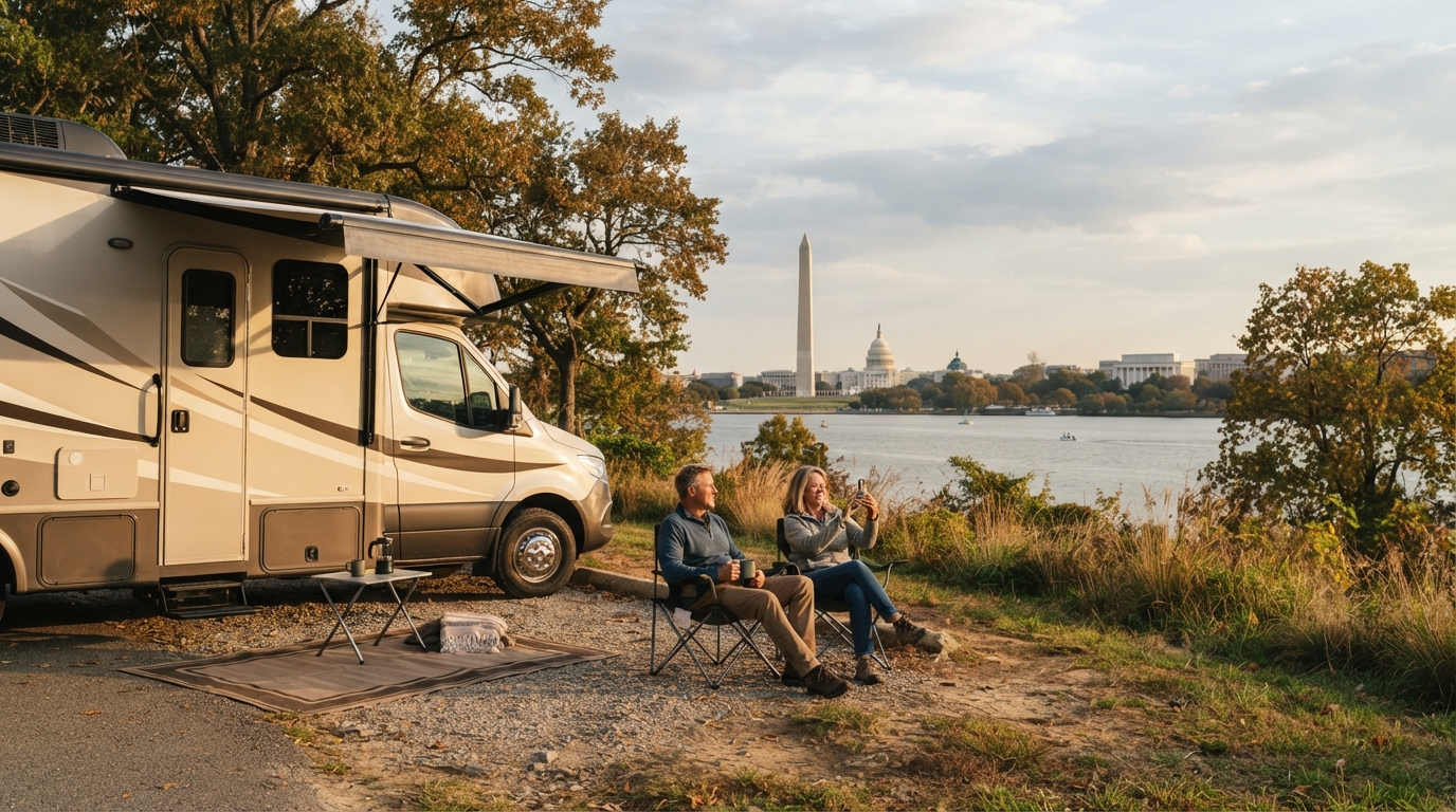 Washington DC to Denver — Washington DC RV road trip landscape