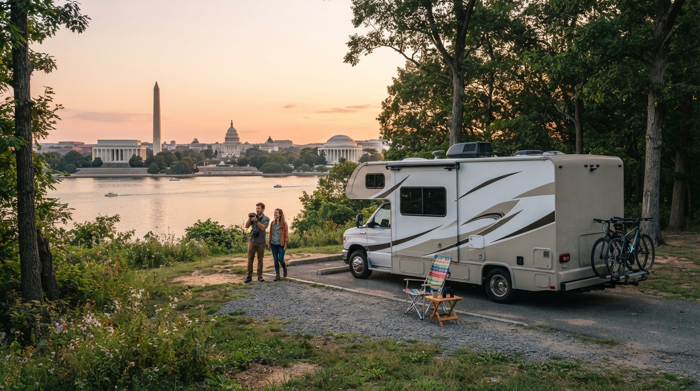 Washington DC to Nashville - the Smoky Mountains at their best — Washington DC RV road trip landscape