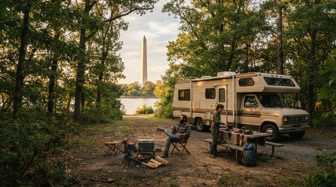 Washington DC to New Orleans — national park landscape