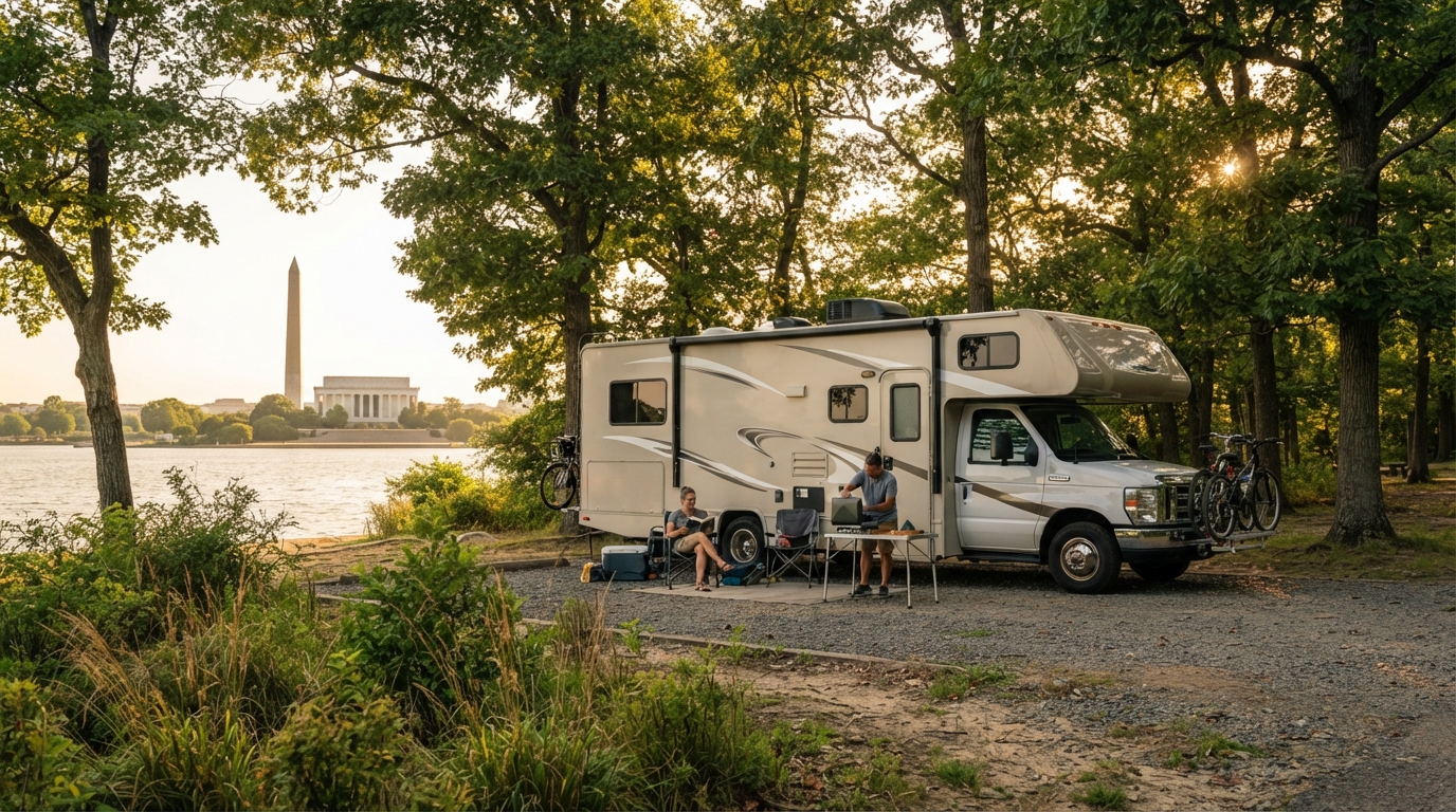 Washington DC to Atlanta — national park landscape