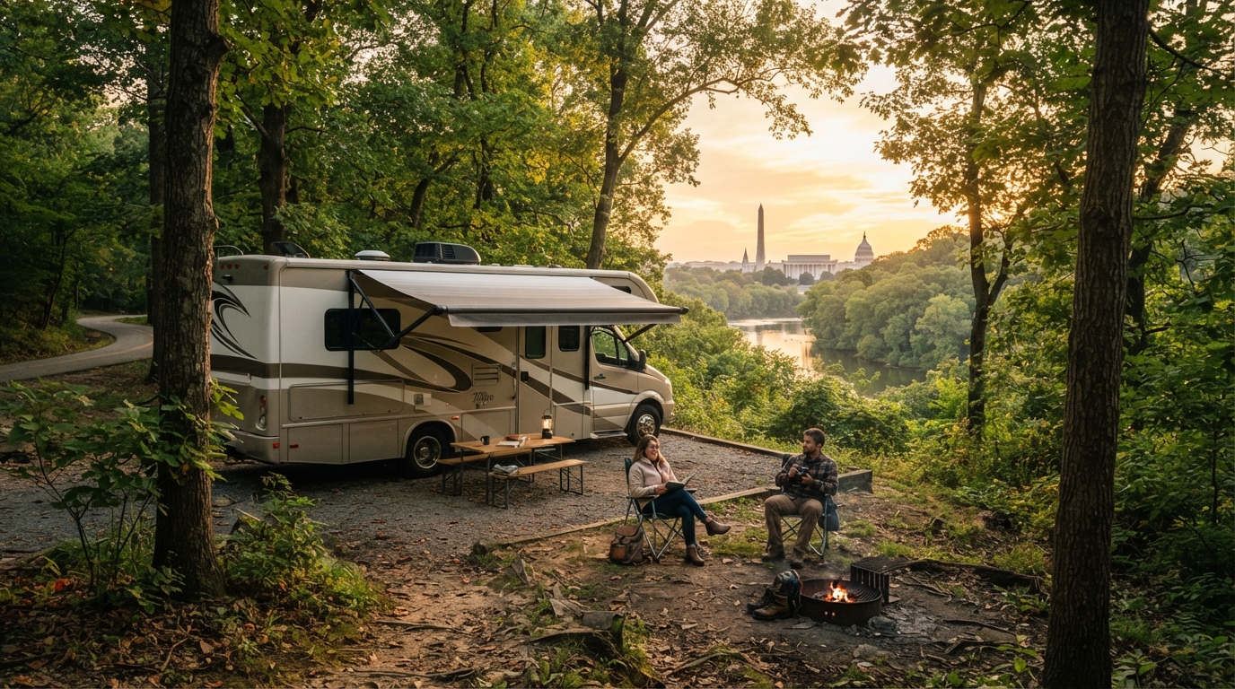 Washington DC to Boston Short — national park landscape