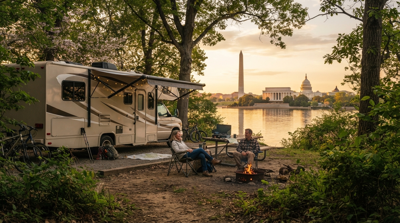 Washington DC to Houston — national park landscape