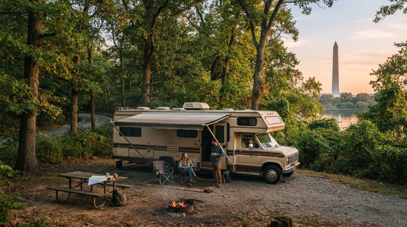 Washington DC to Chicago — national park landscape
