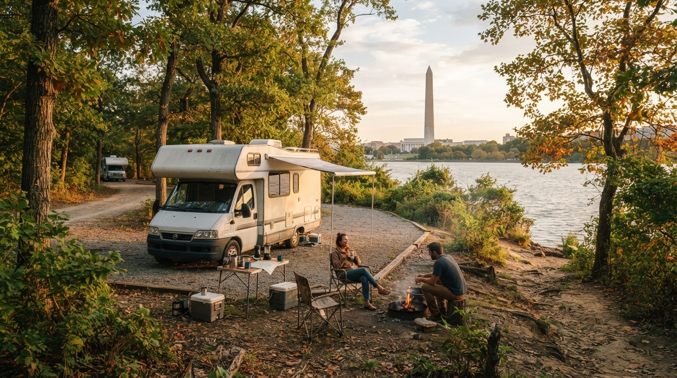 Washington DC to Denver — national park landscape