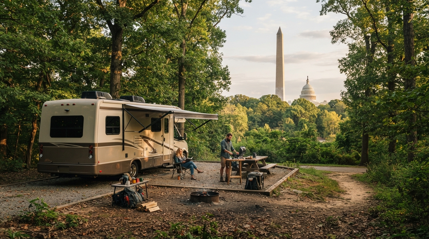 Washington DC to Denver — national park landscape