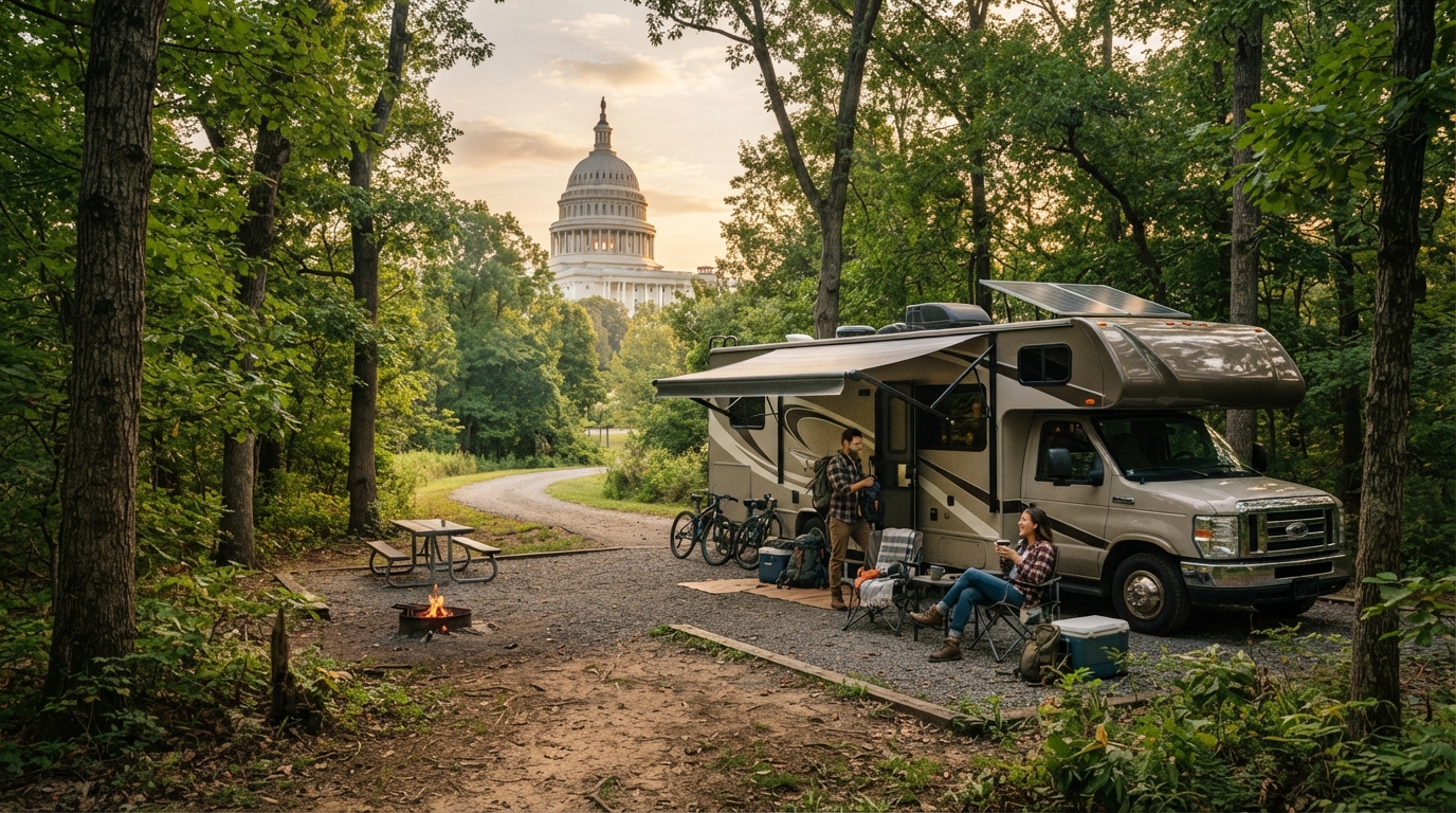Washington DC to Tampa — national park landscape