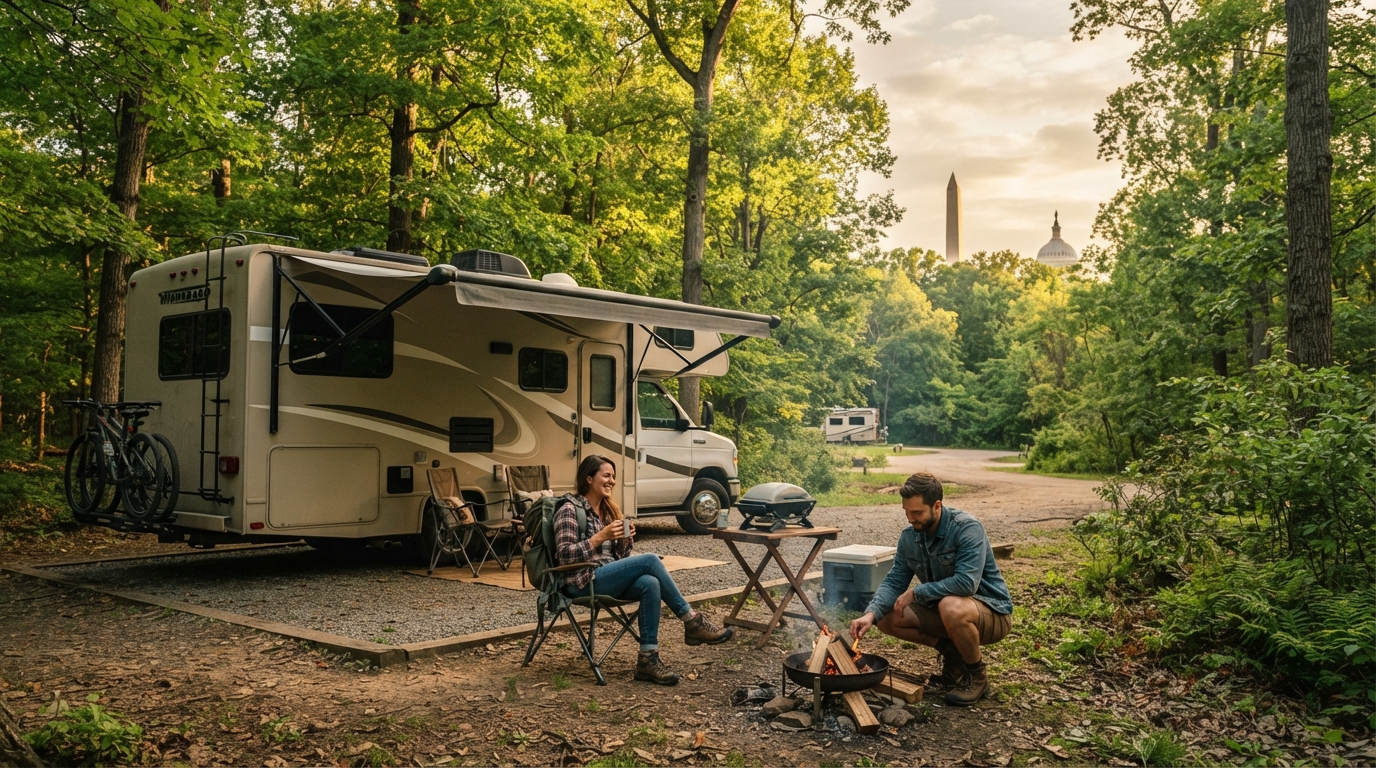 Washington DC to Austin — national park landscape