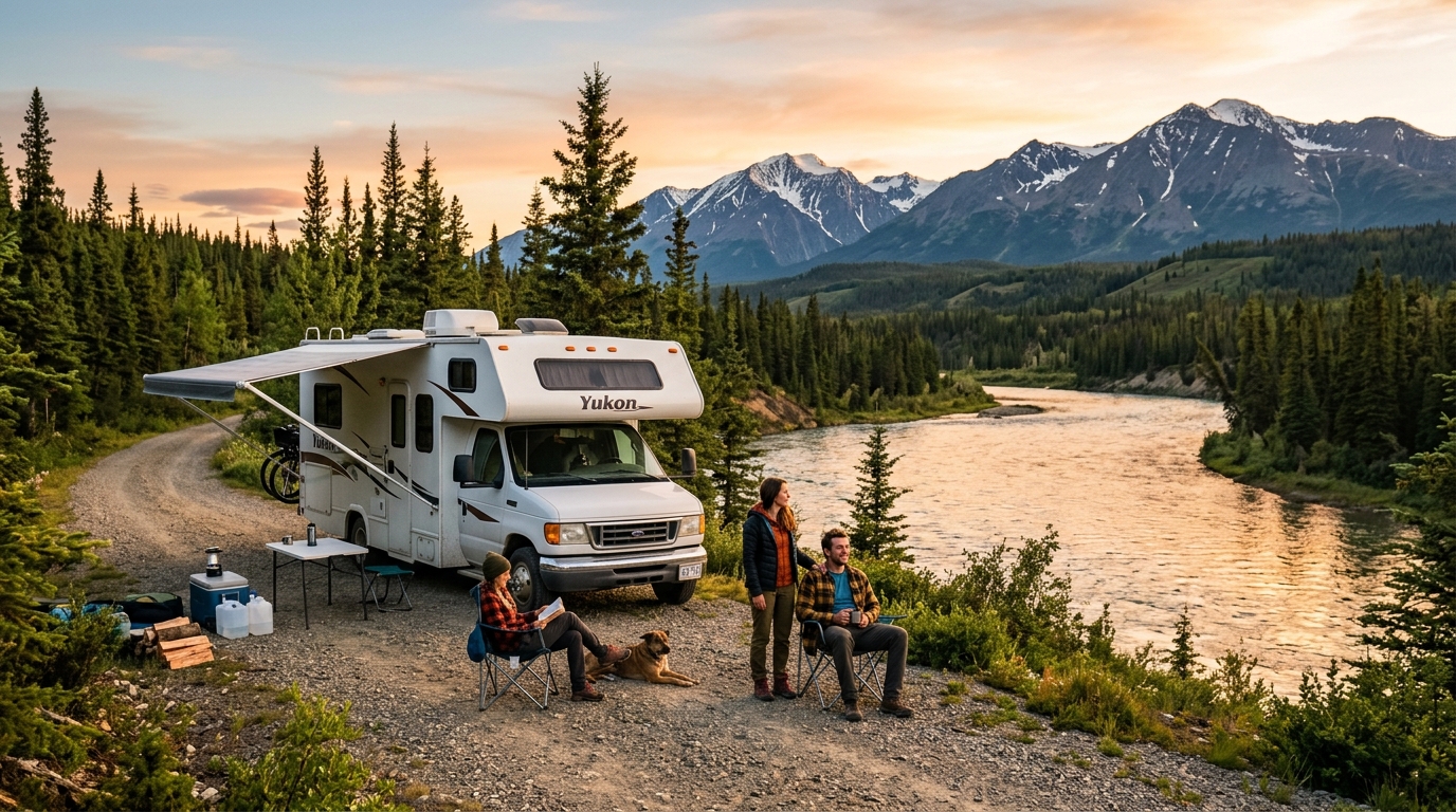 Whitehorse to Montreal - The Great Canadian Adventure — Whitehorse RV road trip landscape