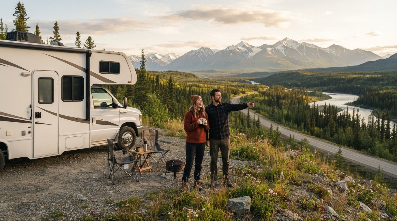 Whitehorse to Kelowna - The Rocky Mountain Road Trip — Whitehorse RV road trip landscape