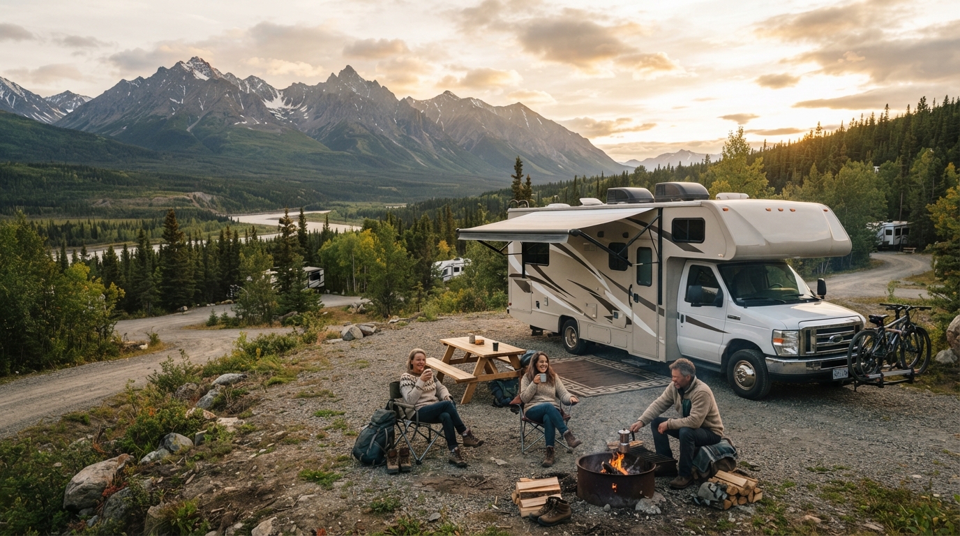 Whitehorse to Calgary - The Pioneer Pathway — Whitehorse RV road trip landscape