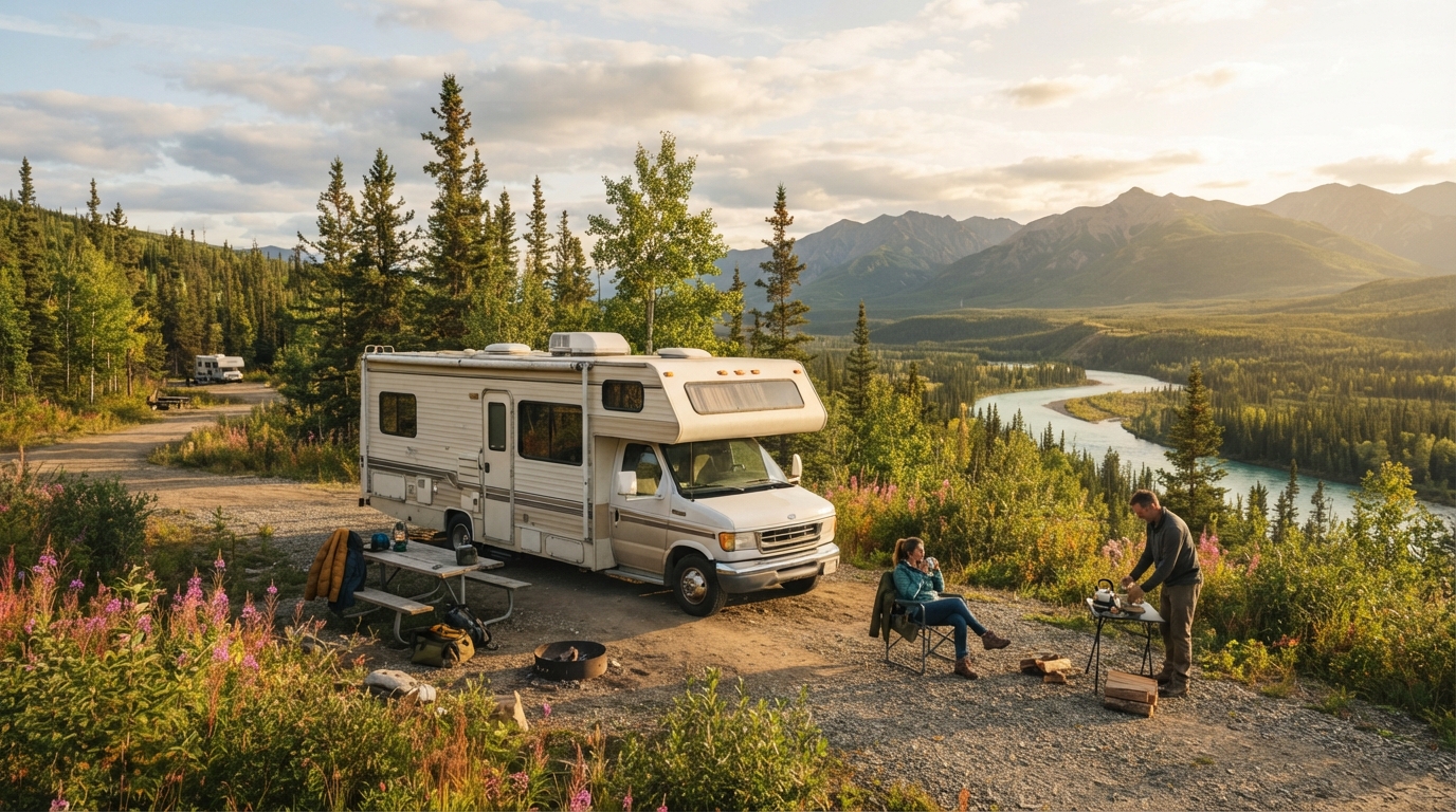 Whitehorse to Vancouver - The Northern Trails to Pacific Sails — Whitehorse RV road trip landscape