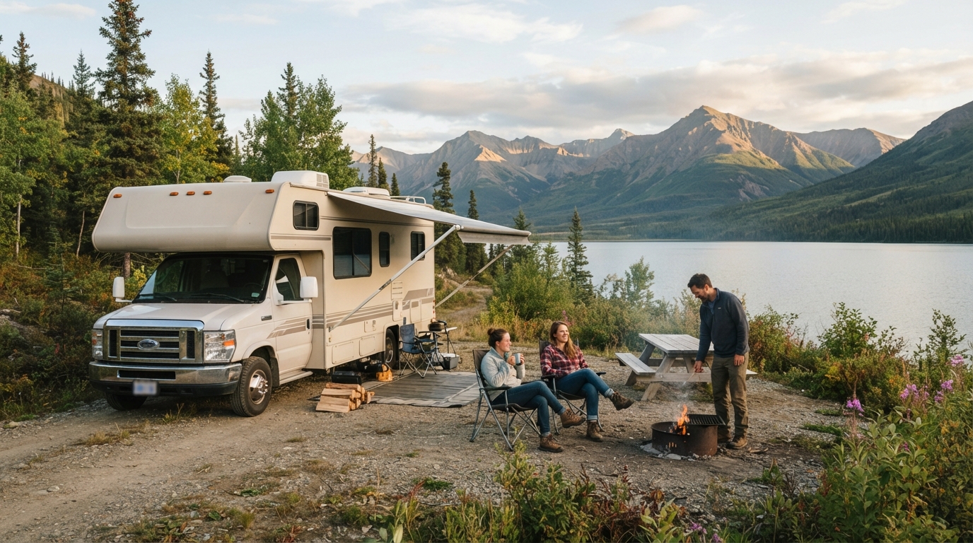 Whitehorse to Vancouver - The Great Northern Adventure — Whitehorse RV road trip landscape
