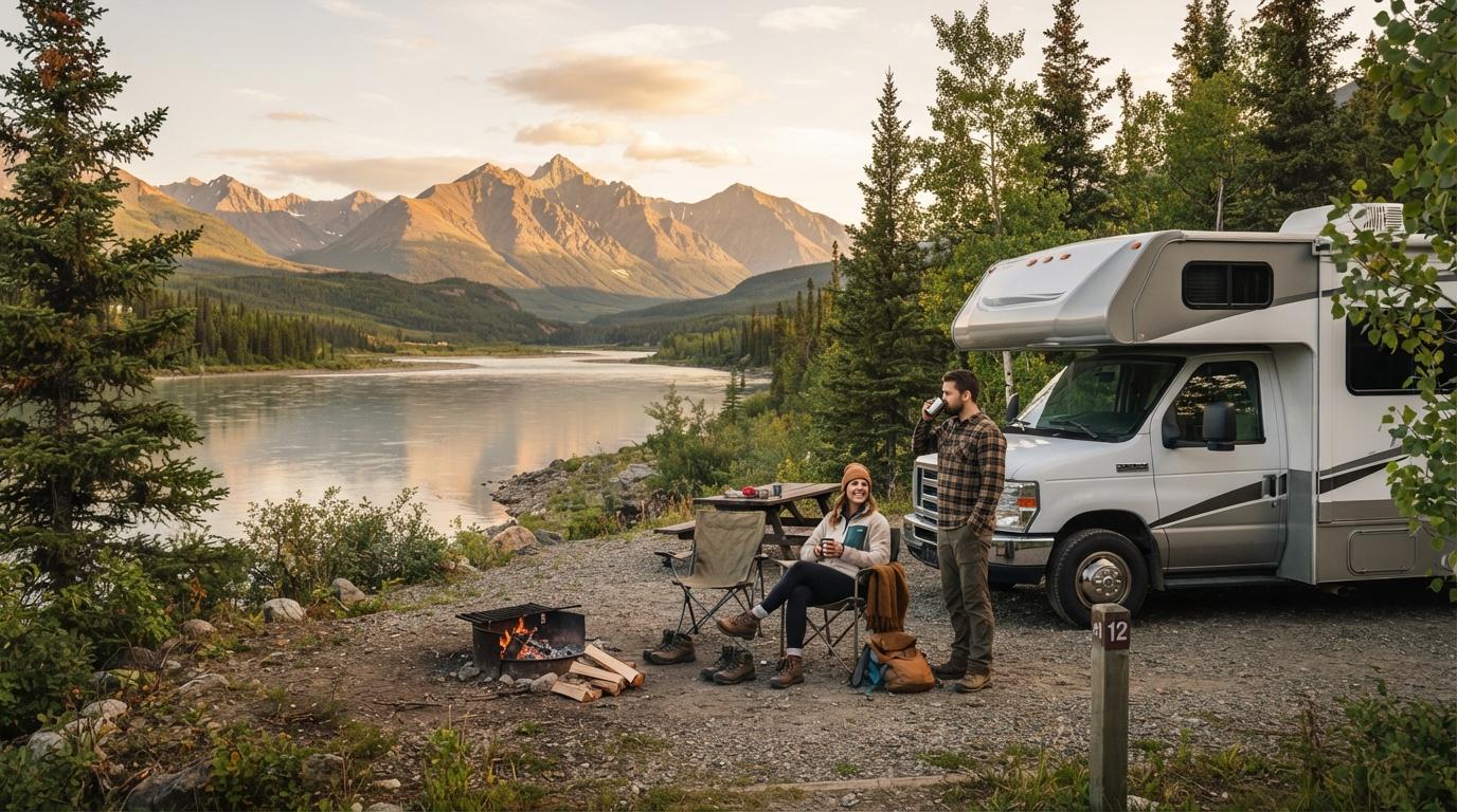 Whitehorse to Edmonton - Rolling Through the Rockies: A Campervan Experience — Whitehorse to Edmonton scenic route