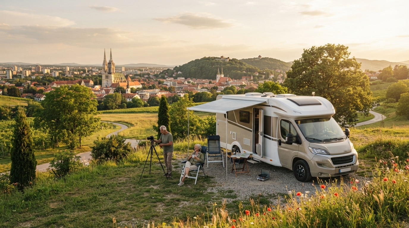 Zagreb Roundtrip - Around the Adriatic Sea — Zagreb RV road trip landscape
