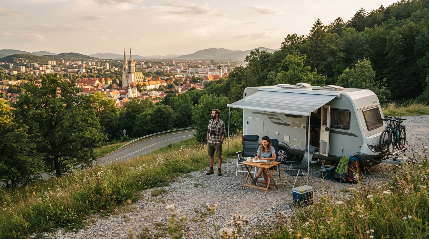 Zagreb Roundtrip - Croatia & Slovenia — Zagreb RV road trip landscape