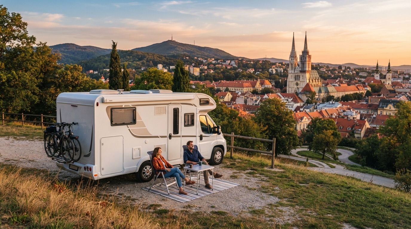 Zagreb Round Trip - Ultimate Croatia Motorhome Escape — Zagreb RV road trip landscape