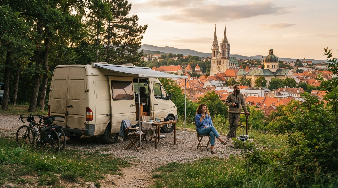 Zagreb Roundtrip - Around the Adriatic Sea — Zagreb scenic landscape