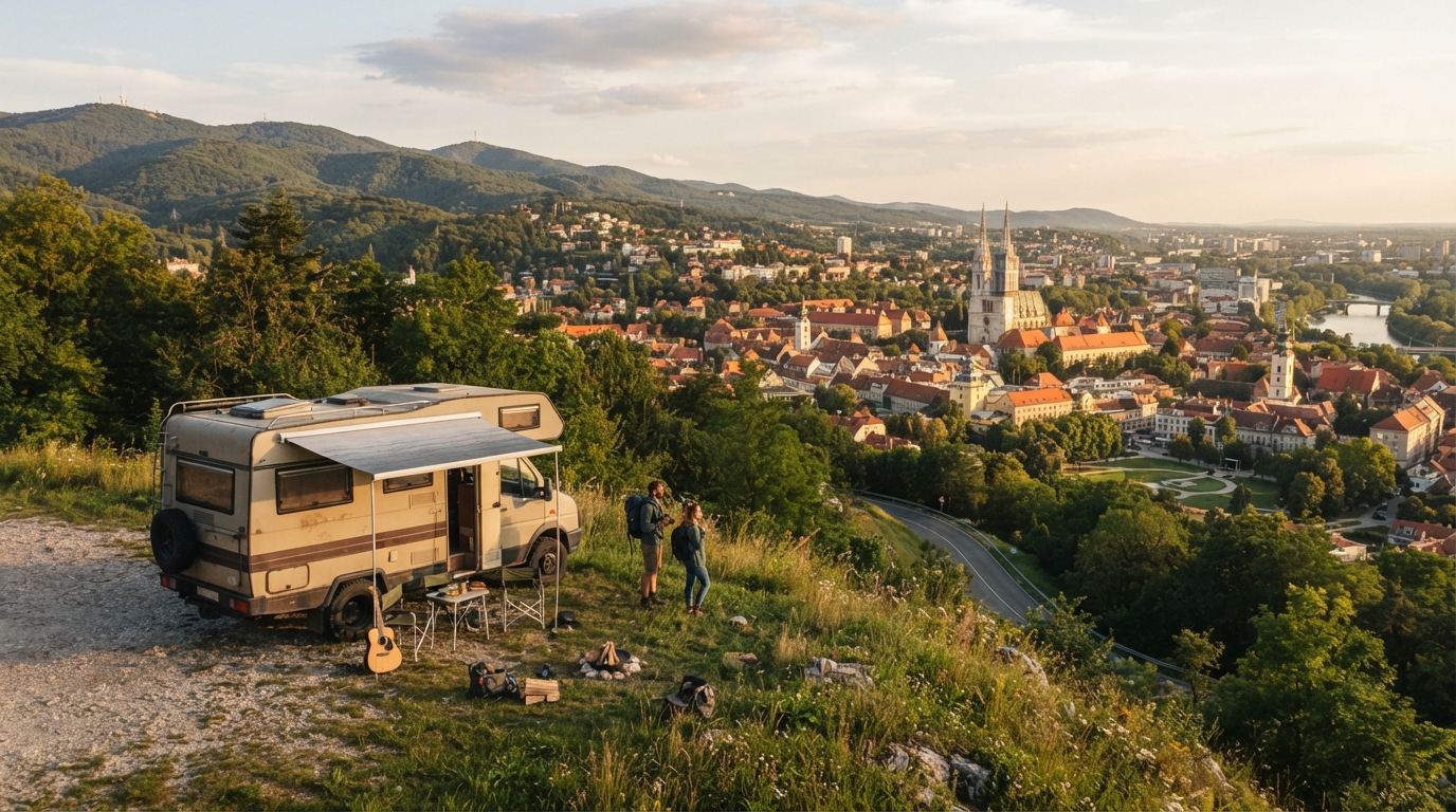 Zagreb Round Trip - Ultimate Croatia Motorhome Escape — Zagreb scenic landscape