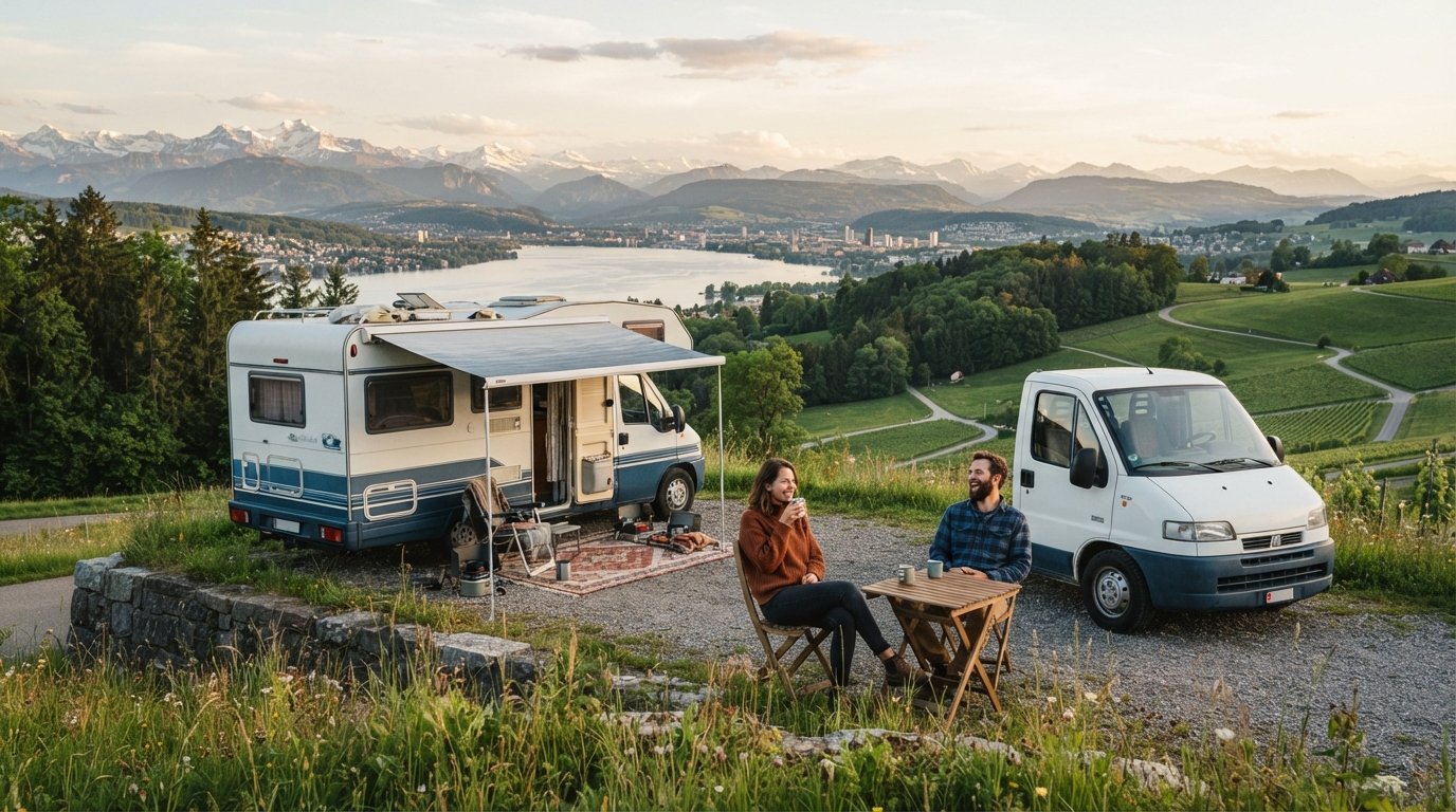 Zurich Roundtrip - East - Tirol Austria, German Alps — Zurich RV road trip landscape