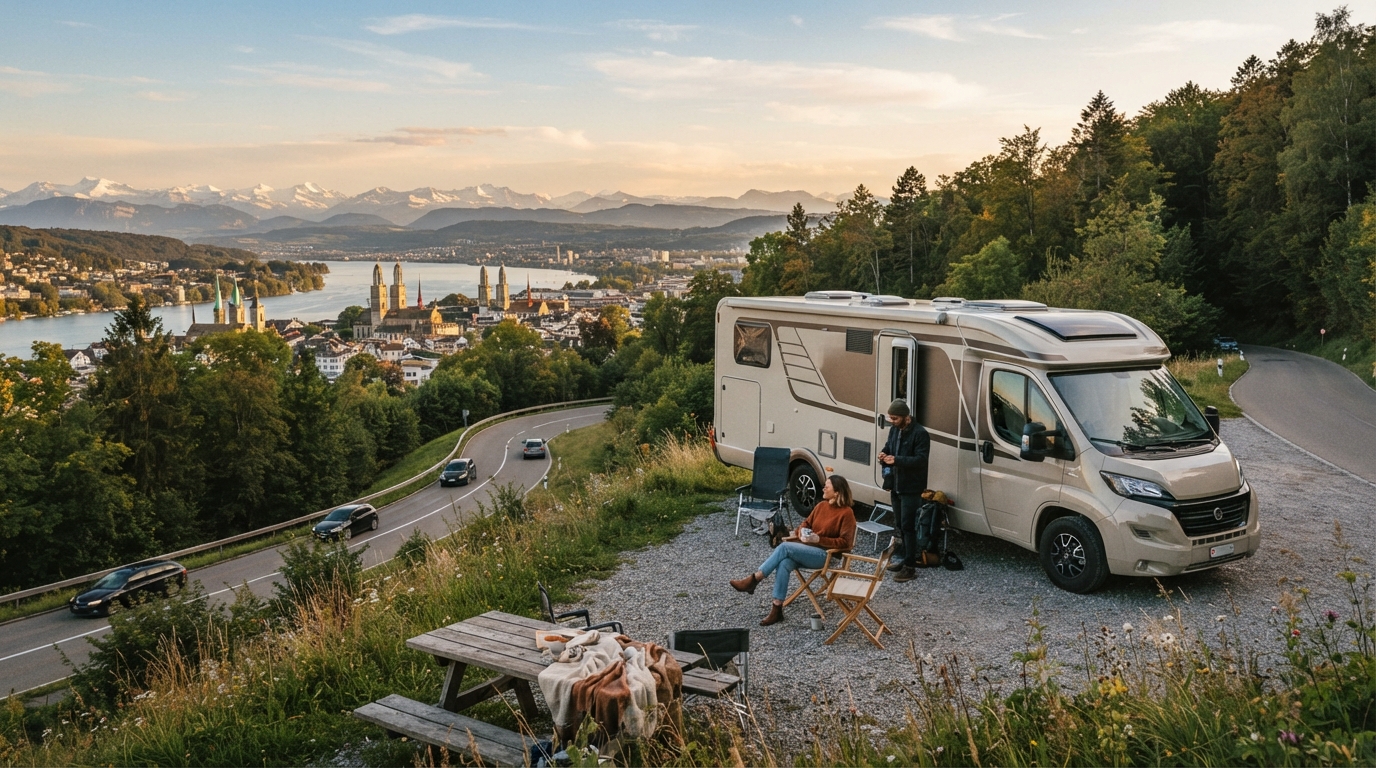 Zurich Roundtrip - North - Including the Black Forest & Surroundings — Zurich RV road trip landscape