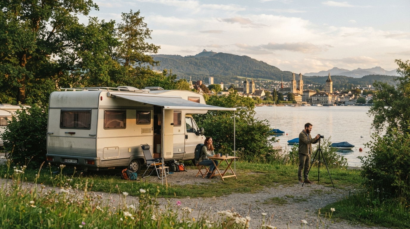 Zurich Roundtrip - Switzerland Short — Zurich RV road trip landscape
