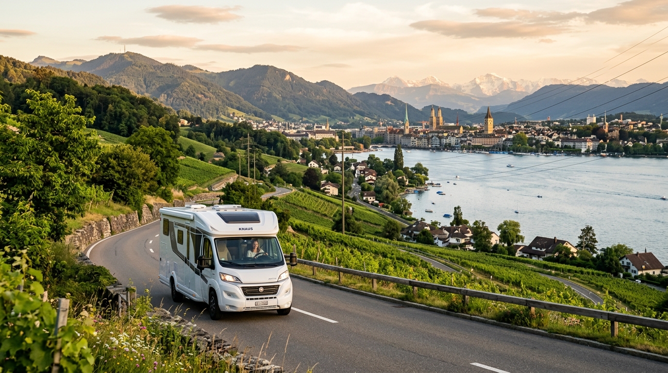 Zurich Roundtrip - South - Austria Tirol, Italy, Switzerland — Zurich RV road trip landscape