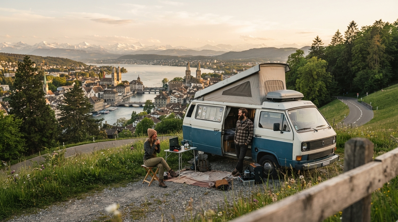 Zurich Roundtrip - East - Tirol Austria, German Alps — Zurich scenic landscape