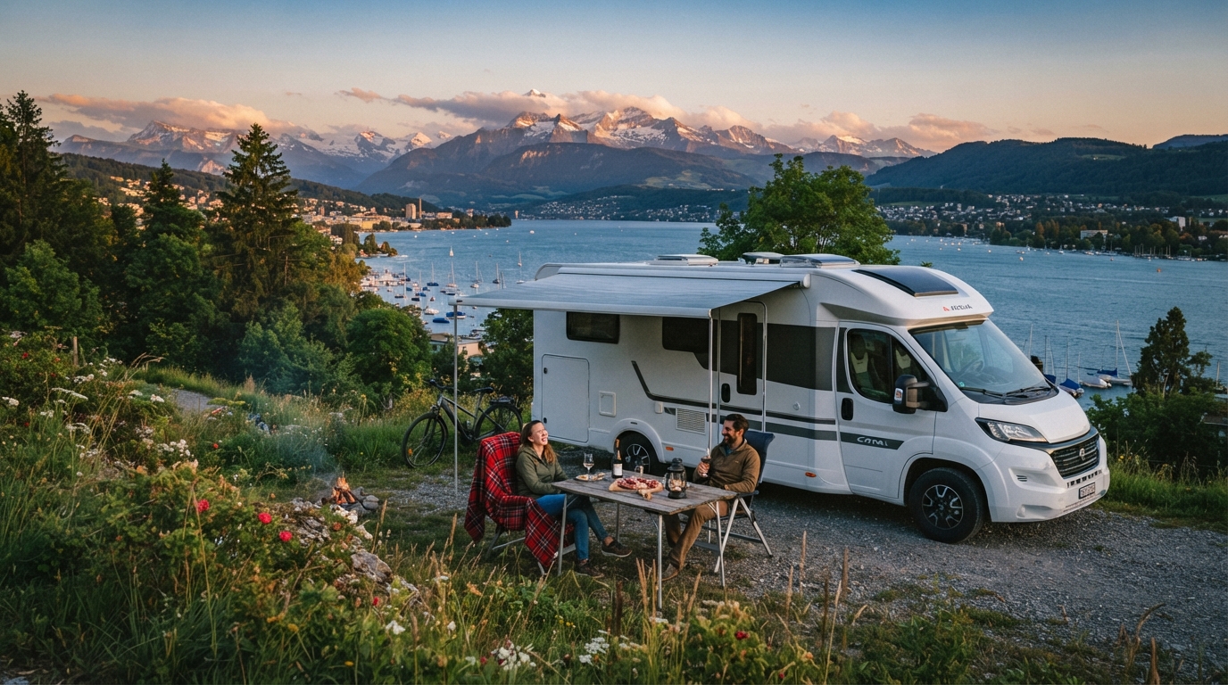 Zurich Roundtrip - Switzerland Short — Zurich scenic landscape